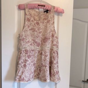 American Eagle  Sleeveless Crinkle top Size M